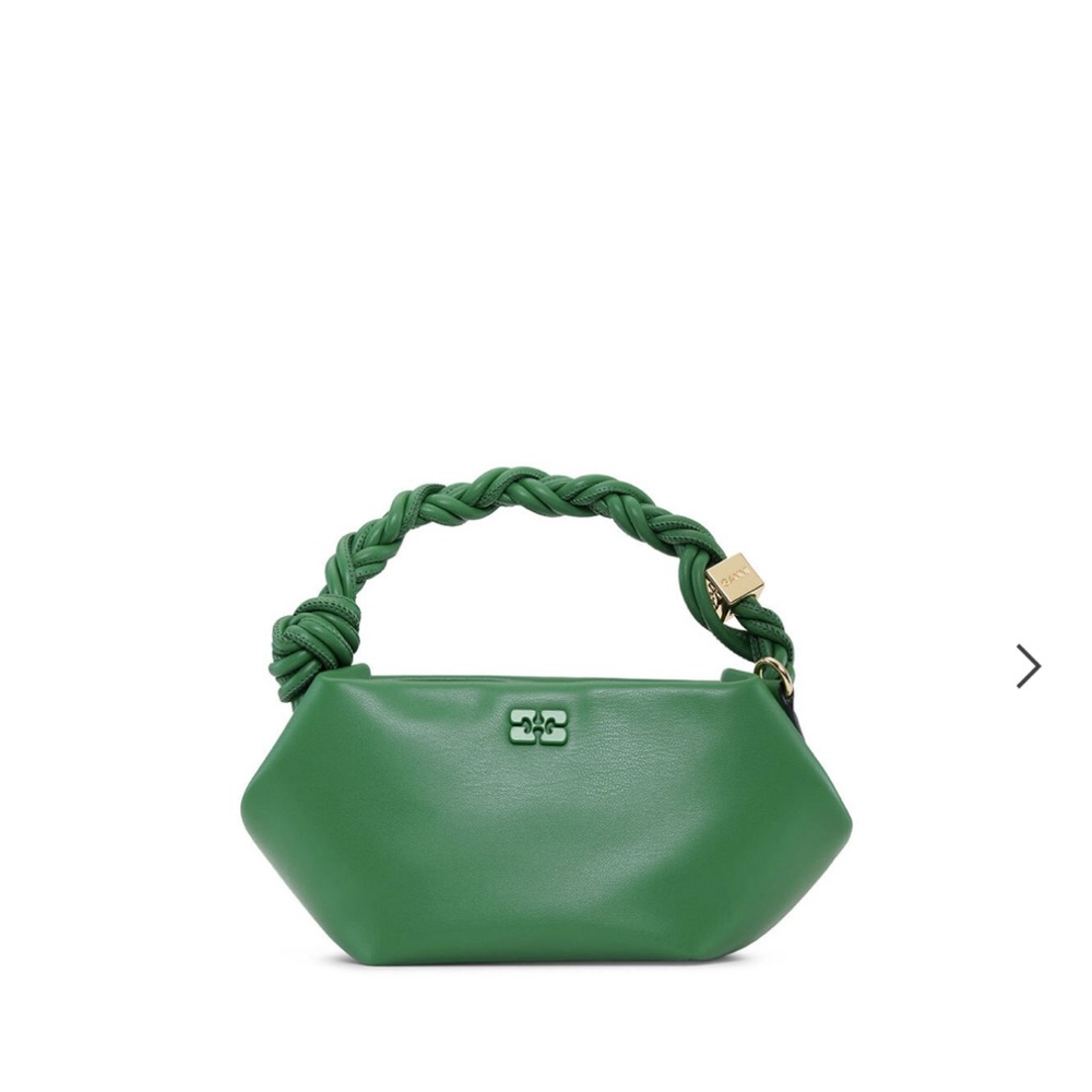 Green GANNI GREEN MINI GANNI BOU BAG